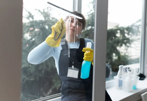 Nettoyage de vitres intérieures et extérieures à Sainte-Honorine-du-Fay